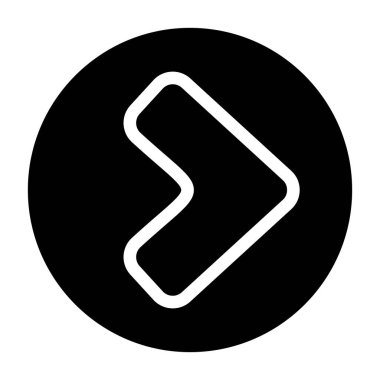 İleti simgesi, siyah işaret beyaz arkaplanda izole edildi