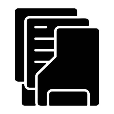 Beyaz geri gorund üzerindeki Dizin simgesini arşivle, vektör resimleme 