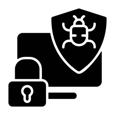 Koruma simgesi işaret vektör illüstrasyonu 