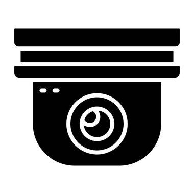 Güvenlik Kamerası - proje sunumu için modern vektör simgesi