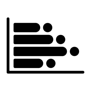 çubuk çizelgesi vektör illüstrasyonu 