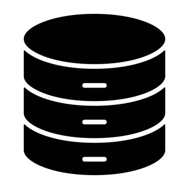 Veritabanı - Basit biçimdeki profesyonel simge