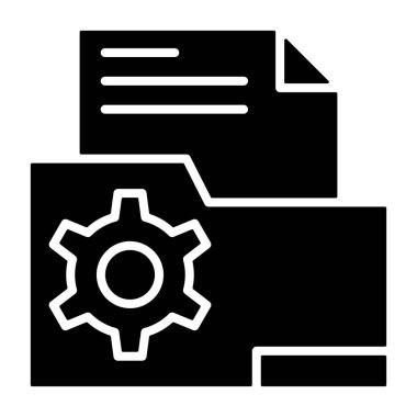 Dijital kullanım için basit ince çizgi simgesi, Belgelendirme Dizini