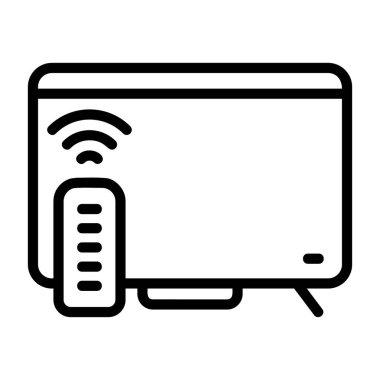 Beyaz arkaplanda Akış Aygıtı simgesi, vektör illüstrasyonu 