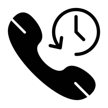 Beyaz sırtlı vektör illüstrasyonunda Tarih simgesini ara  