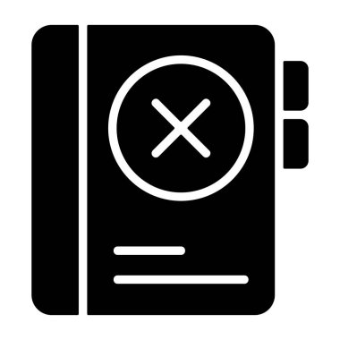 Kişiyi Sil - yaratıcı iş için modern vektör simgesi