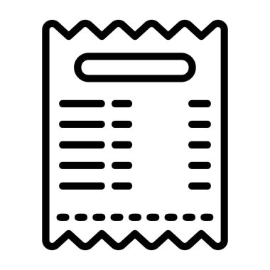 Alıcı simgesi, siyah işaret beyaz arkaplanda izole edildi