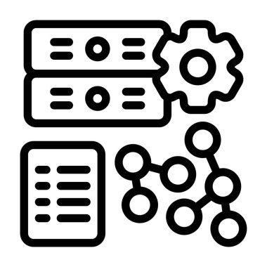 Rastgele Orman simgesi, siyah işaret beyaz arkaplanda izole edilmiş