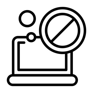 Hata simgesi ve siyah işareti beyaz arkaplanda izole edildi 