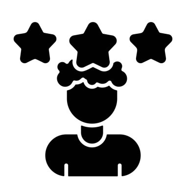 User Reviews icon, black sign isolated on white background 