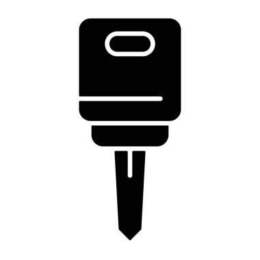 Anahtar simgesi işareti illüstrasyon vektör 