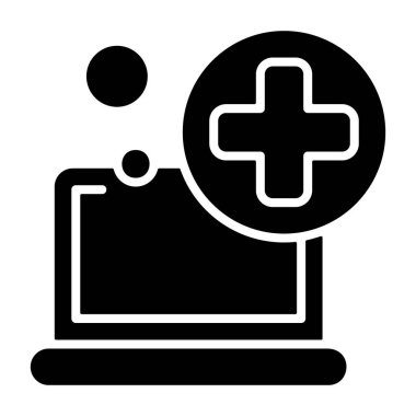 Beyaz arkaplanda izole edilmiş simge ve siyah işaret ekle 