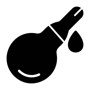 Düşman simgesi, siyah işaret beyaz arkaplanda izole edildi 