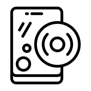 Beyaz arkaplanda simge ve siyah işareti kaldır 