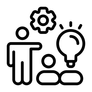 Kullanıcı arayüzü simgesi ana hatlarıyla belirlenmiş, Hepsi Takım Çalışmasında