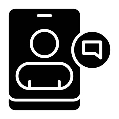 Metin Kişisi - tasarım için profesyonel vektör simgesi