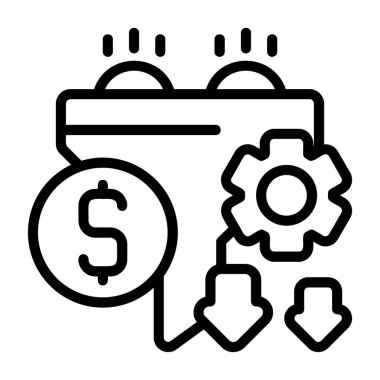 Pazarlama Hunisi - web projeleri için temel vektör simgesi