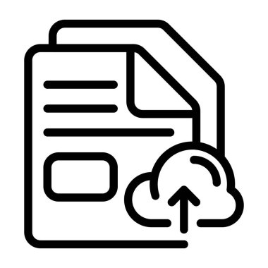 Beyaz geri gorund, vektör illüstrasyonunda yedekleme dosyası simgesi  