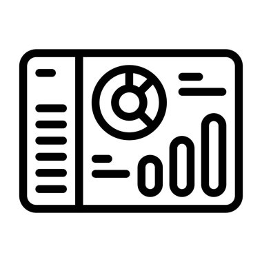 Kontrol paneli simgesi, beyaz arkaplanda izole edilmiş siyah işaret  