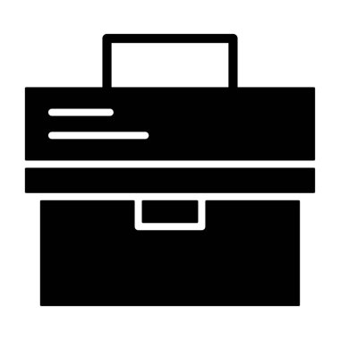 İş Portföyü - İnce hatlı zarif arayüz simgesi