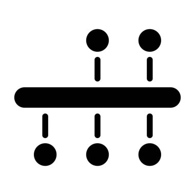 grafik simgesi vektör illüstrasyonu 