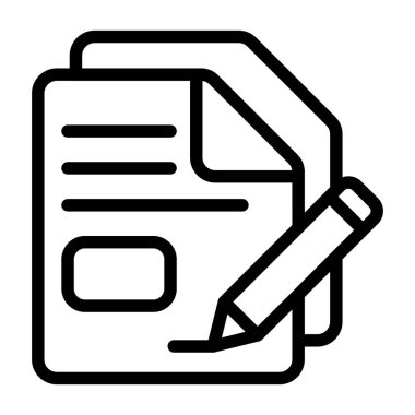 dosya düzenleme simgesi beyaz geri gorund, vektör illüstrasyonu  