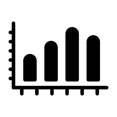 grafik simgesi vektör illüstrasyonu