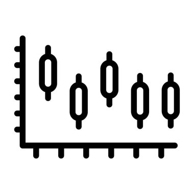 grafik simgesi vektör illüstrasyonu