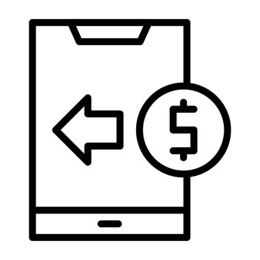  çevrimiçi ödeme web simgesi, vektör illüstrasyonu     