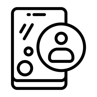 Kişiler - dijital tasarım için temiz vektör simgesi