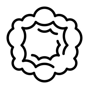 Patlama simgesi, siyah işaret beyaz arkaplanda izole edildi  