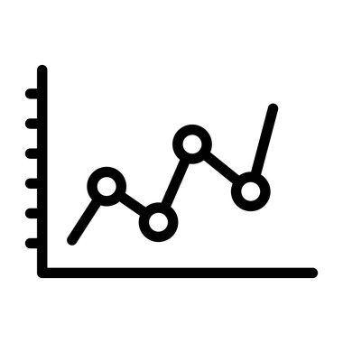 grafik simgesi vektör illüstrasyonu 