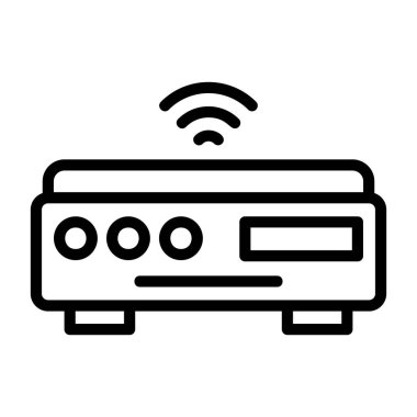 Üst Kutu simgesini beyaz arkaplan, vektör illüstrasyonundan belirle 