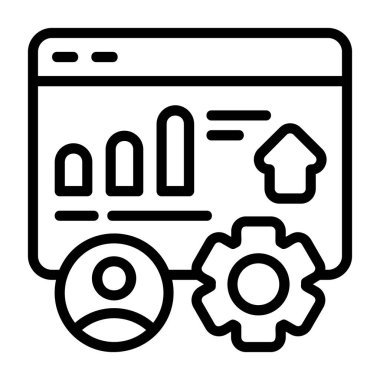 Trafik Kaynakları simgesi, siyah işaret beyaz arkaplanda izole edildi  