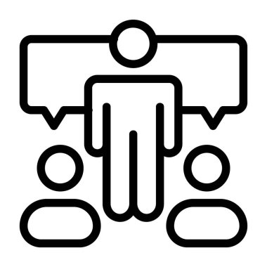 Profesyonel kullanım için en az vektör simgesi, Takım Toplantısı