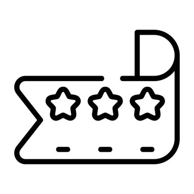 Tanıtımlar ve Kurdele simgesi imzalama vektörü çizimi    