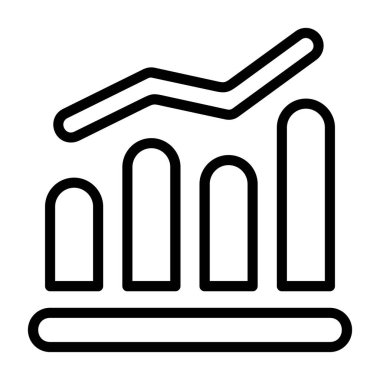 grafik simgesi vektör illüstrasyonu 