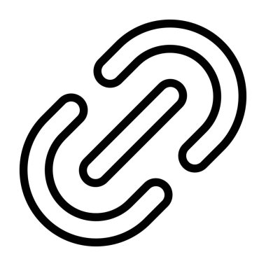 Web sitesi, vektör illüstrasyonu için web bağlantısı simgesi