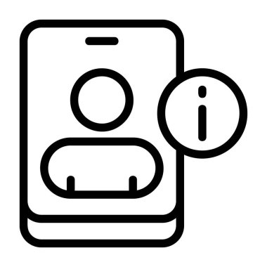 İletişim Bilgileri - şirket ihtiyaçları için profesyonel vektör simgesi