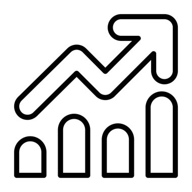 grafik simgesi vektör illüstrasyonu