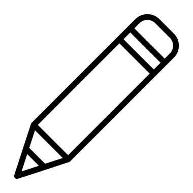 kalem simgesi işareti vektör çizim 