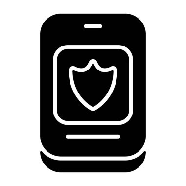 Mobil Uygulama - marka sunumu için zarif vektör simgesi