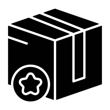 Beyaz geri gorund üzerine yeni gelen simge, vektör illüstrasyonu