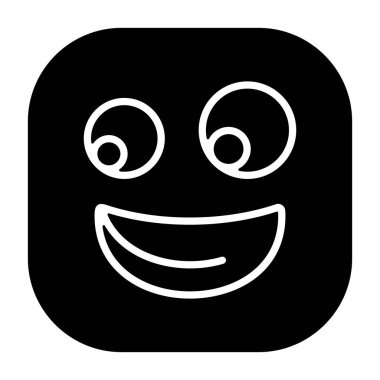 Rolling Eye emoji ikon vektör illüstrasyonuyla yüz 