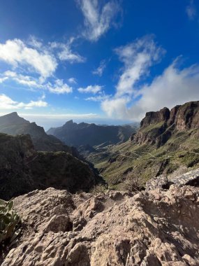 Dağların muhteşem manzarası