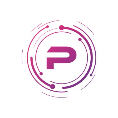 P Harfi İlk Siber Çokluortam Logosu