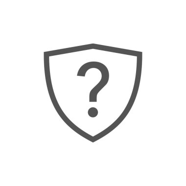 Bilgi Yardım Masası Simgesi Vektör Şablonu