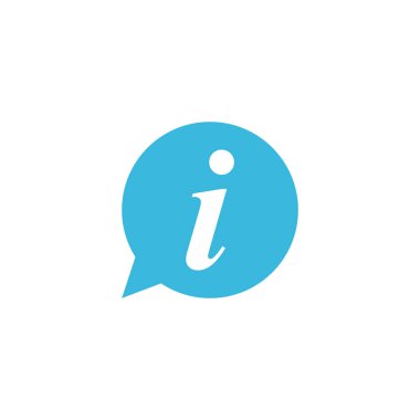 Bilgi Yardım Masası Simgesi Vektör Şablonu