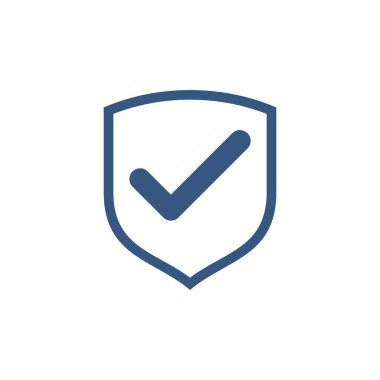 İşaretle Tik Kalkanı Vektör Şablonunu Kontrol Et