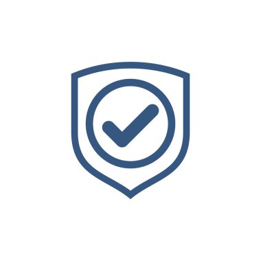 İşaretle Tik Kalkanı Vektör Şablonunu Kontrol Et